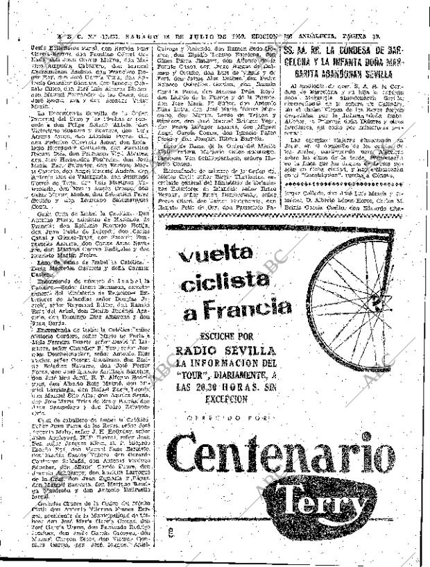 ABC SEVILLA 18-07-1959 página 19