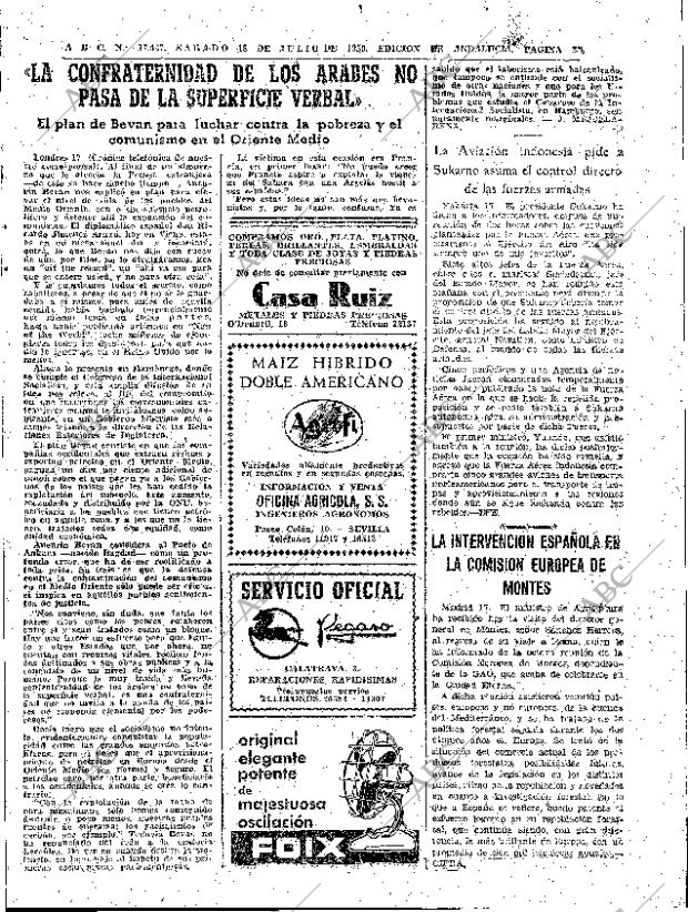 ABC SEVILLA 18-07-1959 página 25