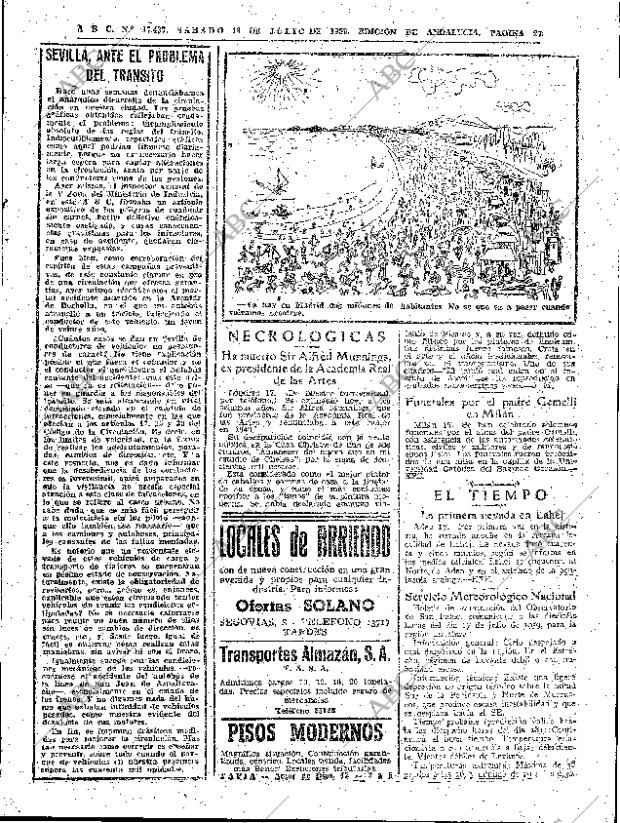 ABC SEVILLA 18-07-1959 página 27