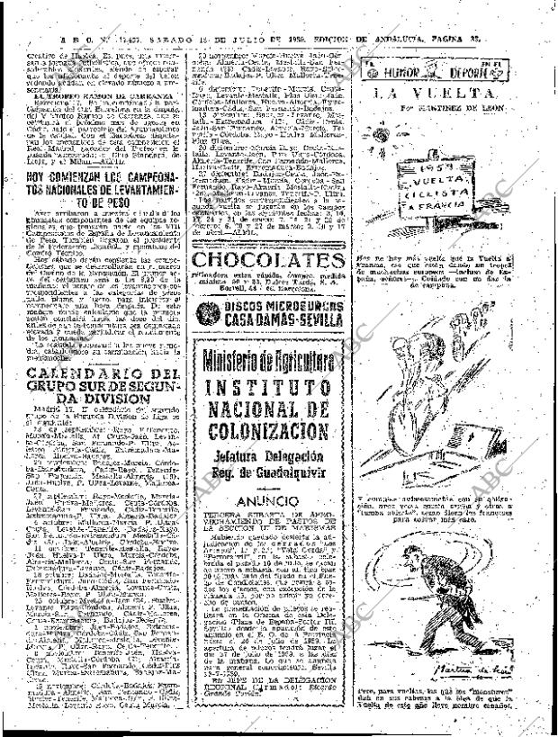 ABC SEVILLA 18-07-1959 página 33