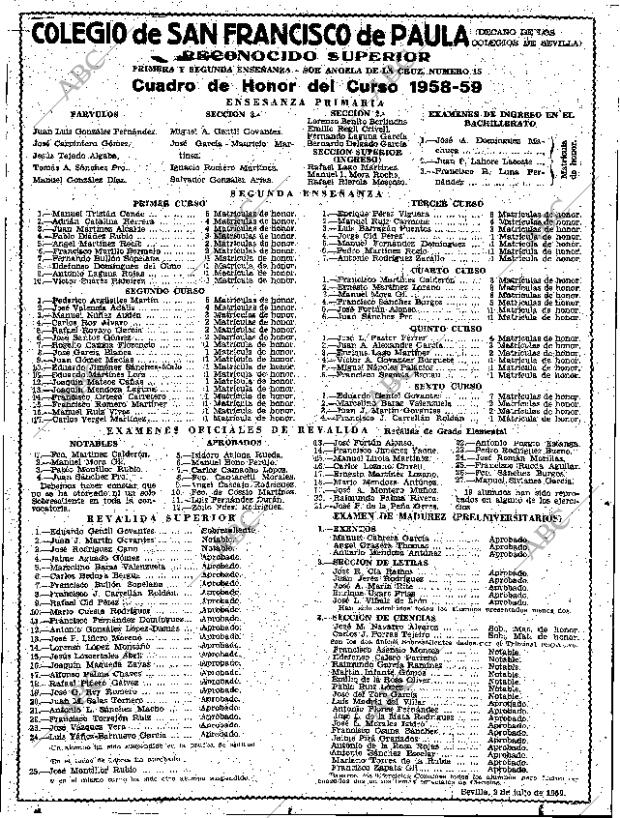 ABC SEVILLA 18-07-1959 página 8