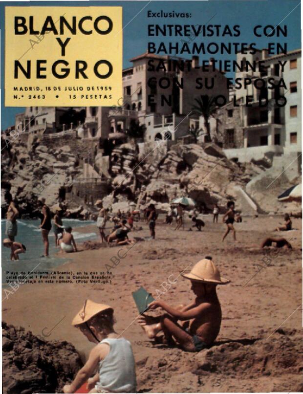 BLANCO Y NEGRO MADRID 18-07-1959 página 1