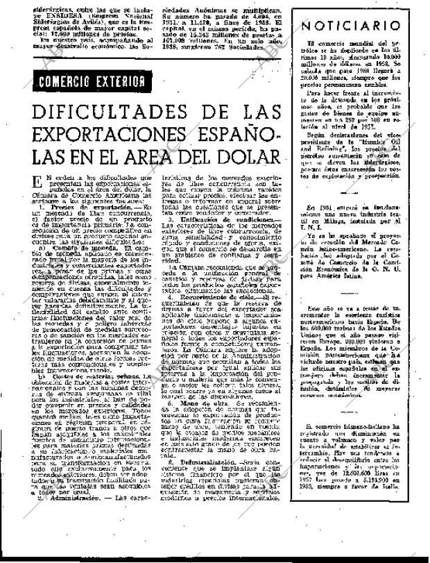 BLANCO Y NEGRO MADRID 18-07-1959 página 109
