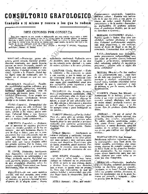 BLANCO Y NEGRO MADRID 18-07-1959 página 116