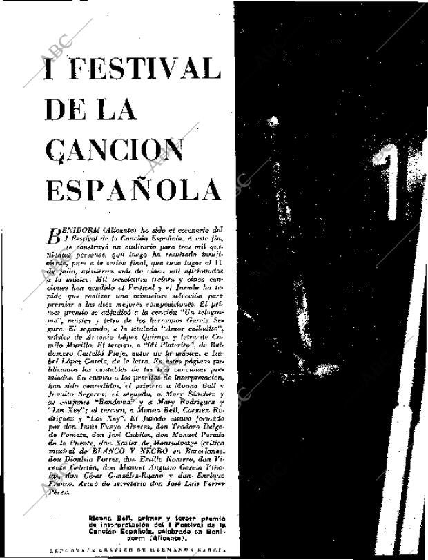 BLANCO Y NEGRO MADRID 18-07-1959 página 44