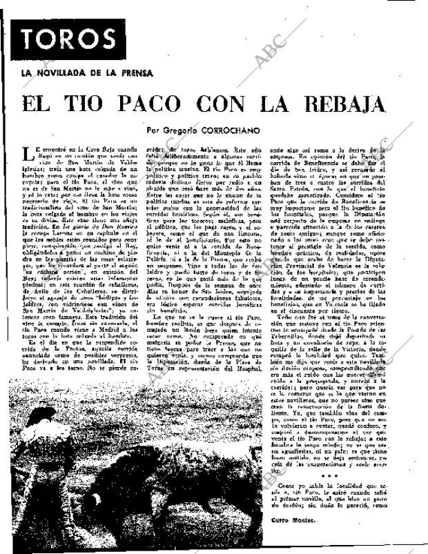 BLANCO Y NEGRO MADRID 18-07-1959 página 70