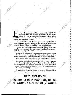 BLANCO Y NEGRO MADRID 18-07-1959 página 80