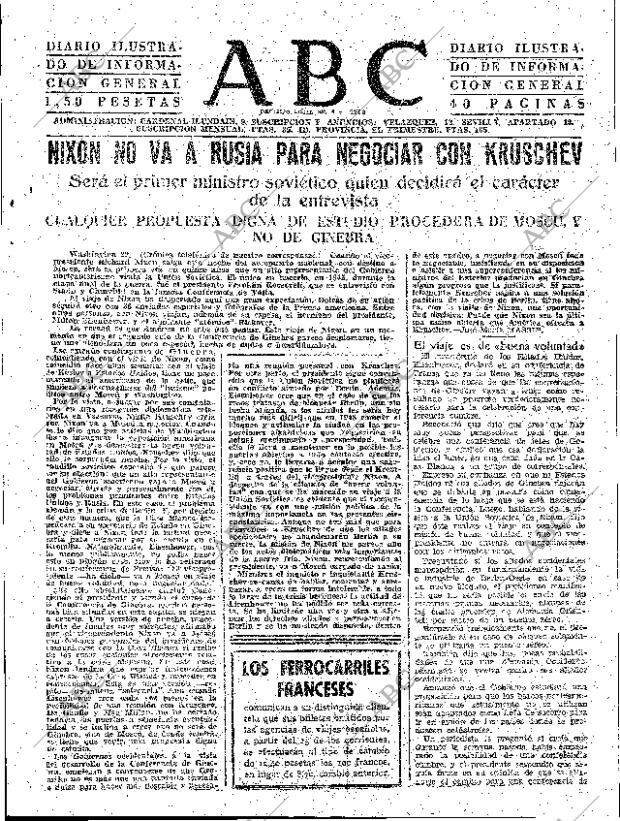 ABC SEVILLA 23-07-1959 página 15