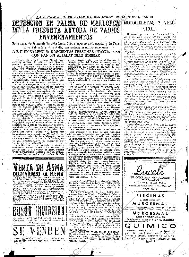 ABC MADRID 26-07-1959 página 62