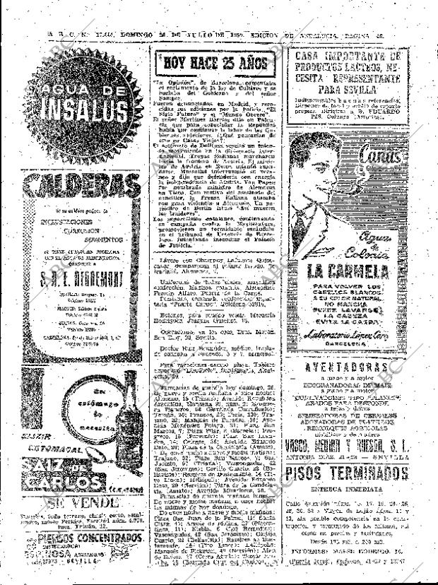 ABC SEVILLA 26-07-1959 página 46