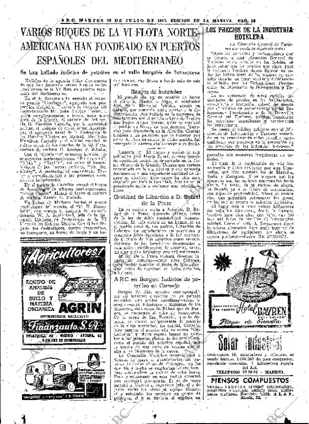 ABC MADRID 28-07-1959 página 24