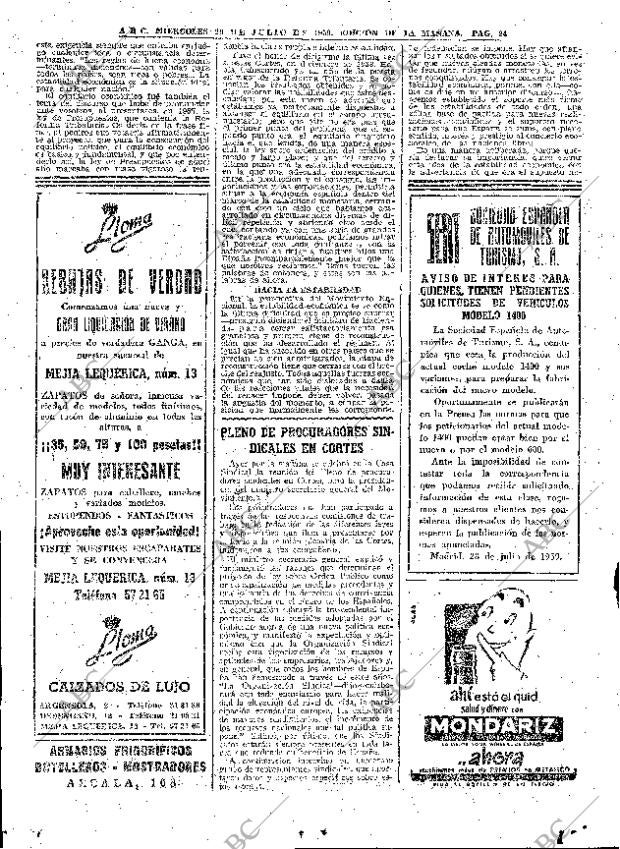 ABC MADRID 29-07-1959 página 24
