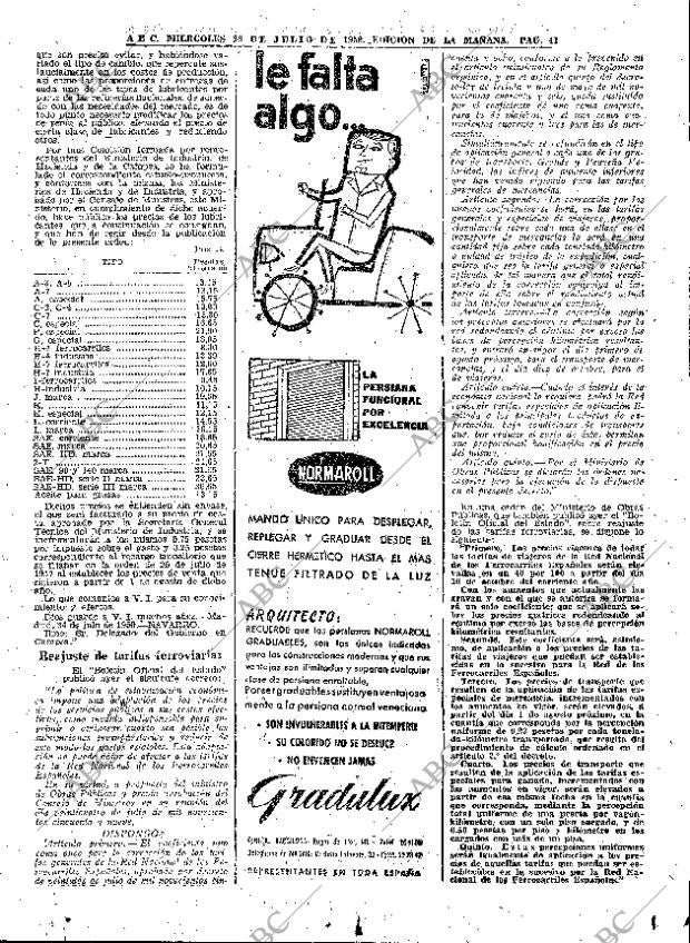 ABC MADRID 29-07-1959 página 41