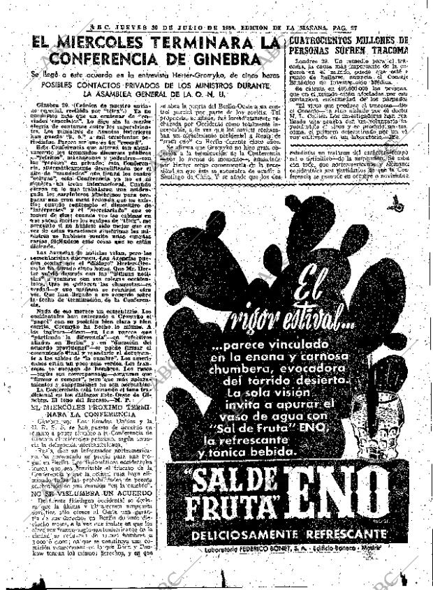 ABC MADRID 30-07-1959 página 27