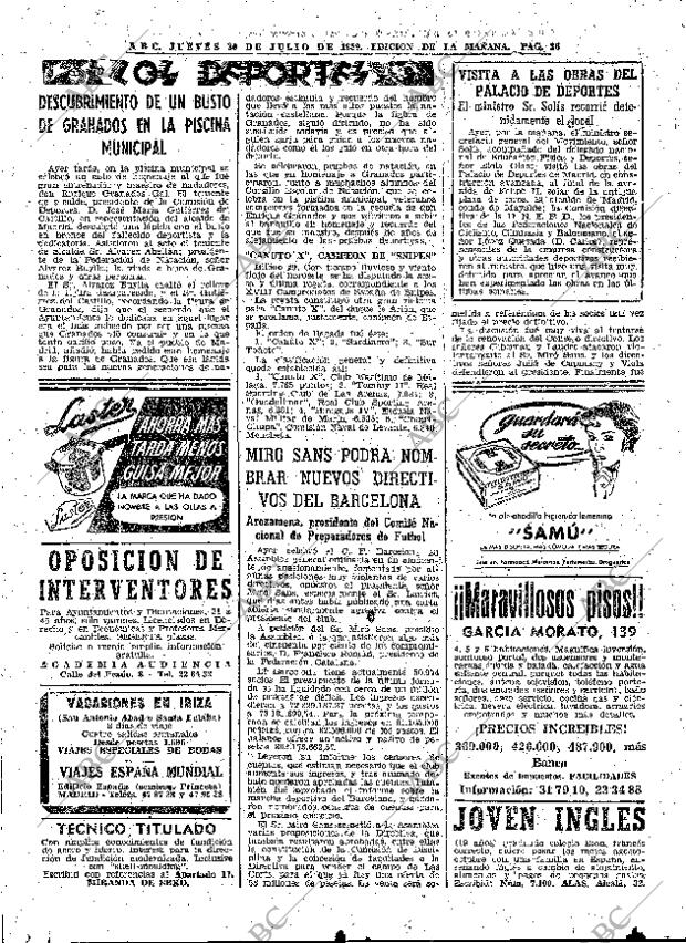 ABC MADRID 30-07-1959 página 36