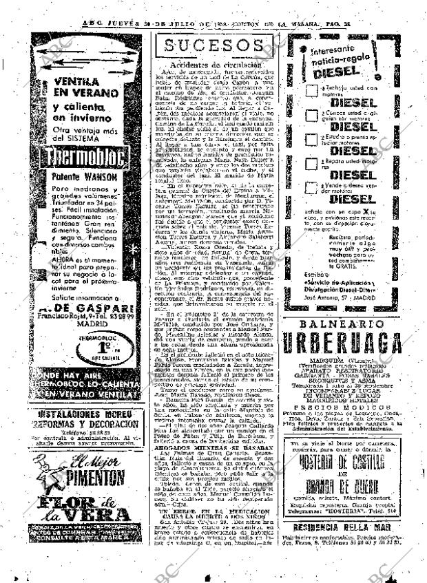 ABC MADRID 30-07-1959 página 38