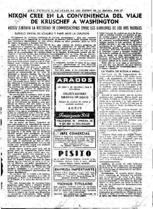ABC MADRID 31-07-1959 página 17