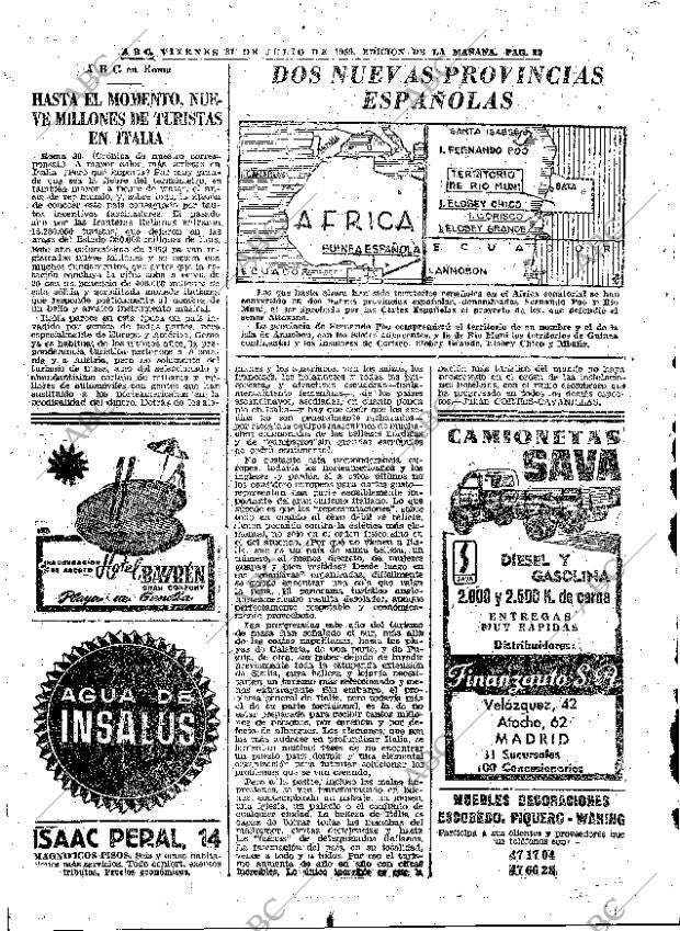 ABC MADRID 31-07-1959 página 22