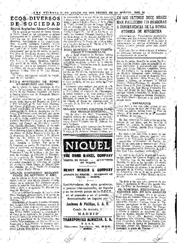 ABC MADRID 31-07-1959 página 24