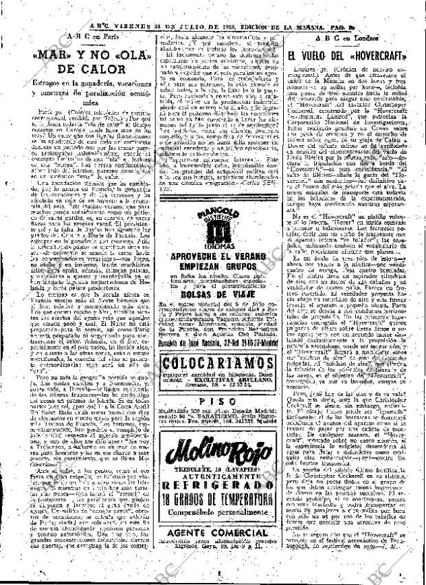 ABC MADRID 31-07-1959 página 25