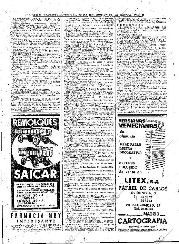 ABC MADRID 31-07-1959 página 40