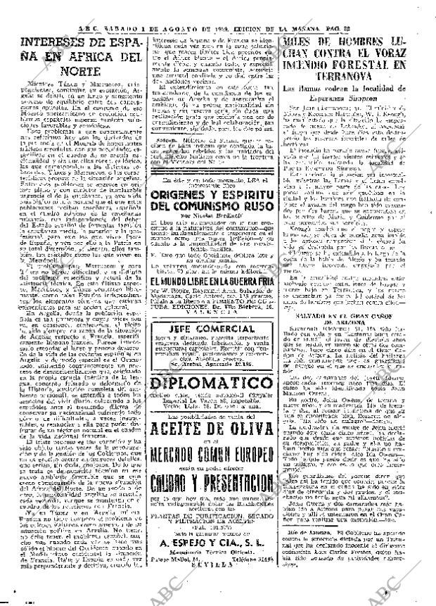 ABC MADRID 01-08-1959 página 22