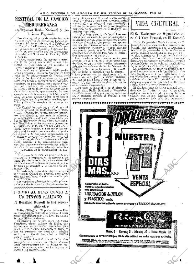 ABC MADRID 02-08-1959 página 51