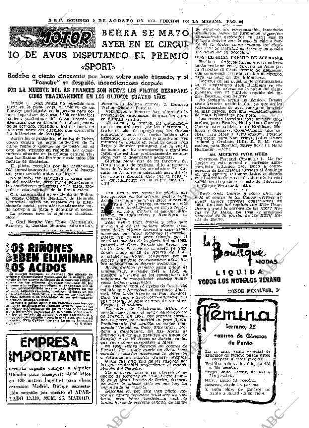 ABC MADRID 02-08-1959 página 64