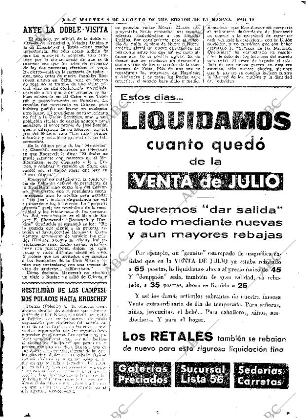 ABC MADRID 04-08-1959 página 19