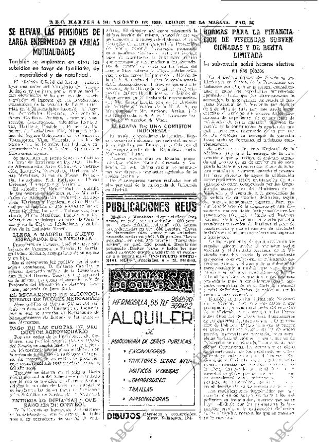 ABC MADRID 04-08-1959 página 24