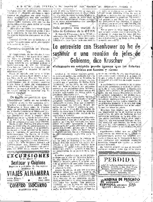 ABC SEVILLA 06-08-1959 página 8