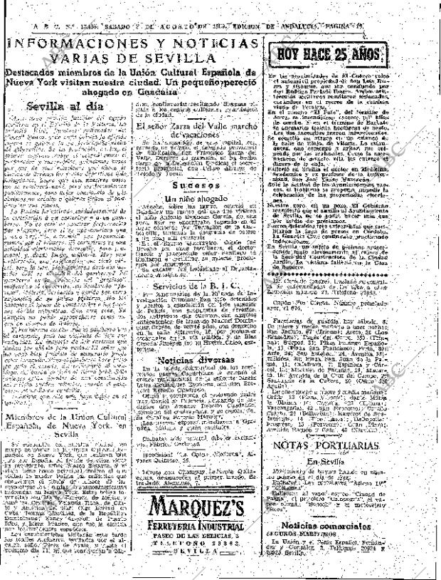 ABC SEVILLA 08-08-1959 página 19