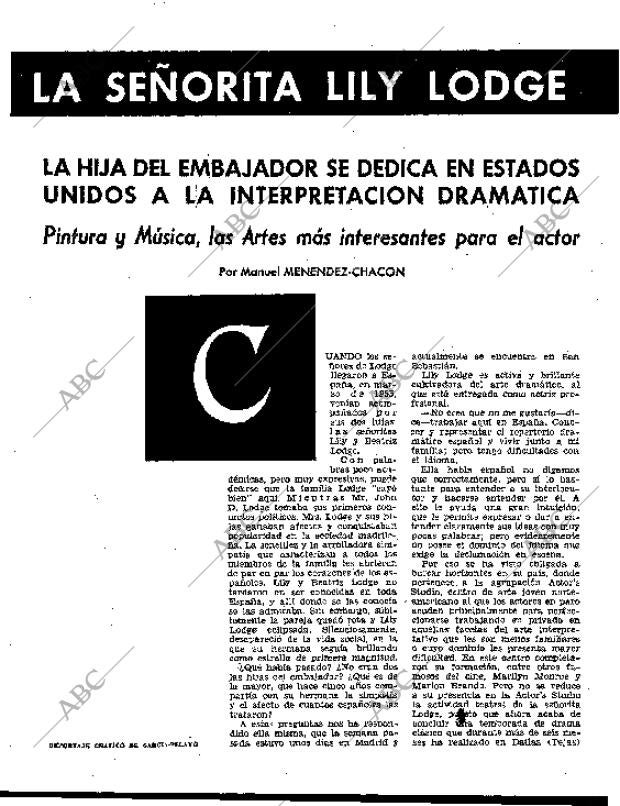 BLANCO Y NEGRO MADRID 08-08-1959 página 75