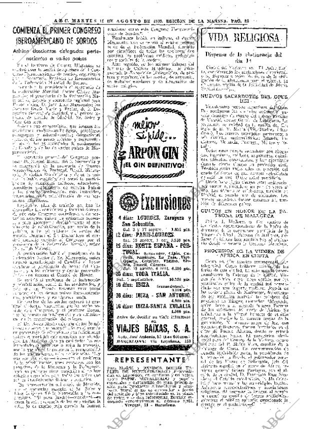ABC MADRID 11-08-1959 página 28
