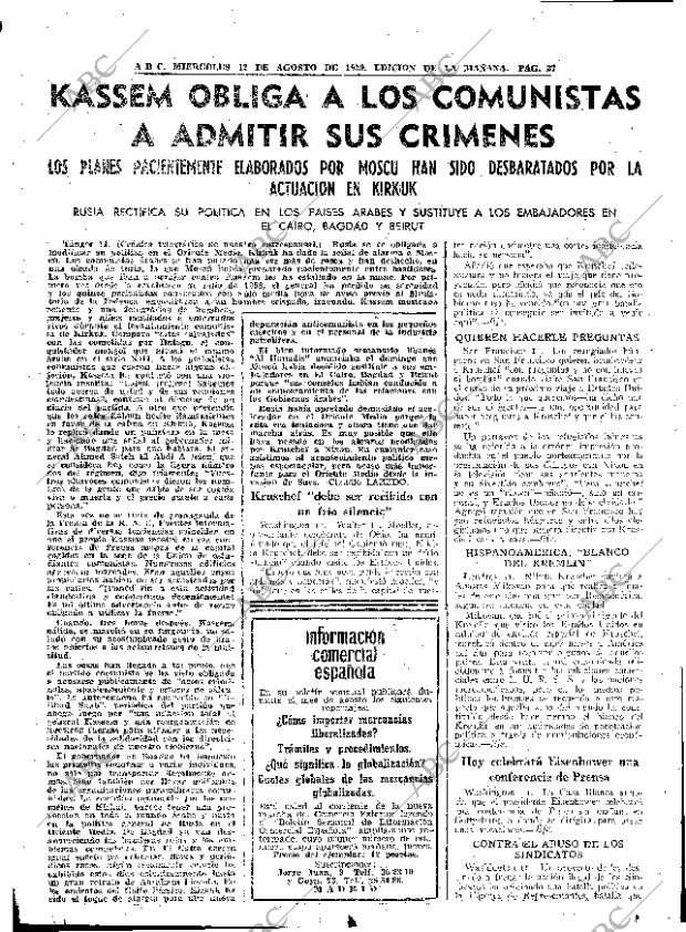 ABC MADRID 12-08-1959 página 27