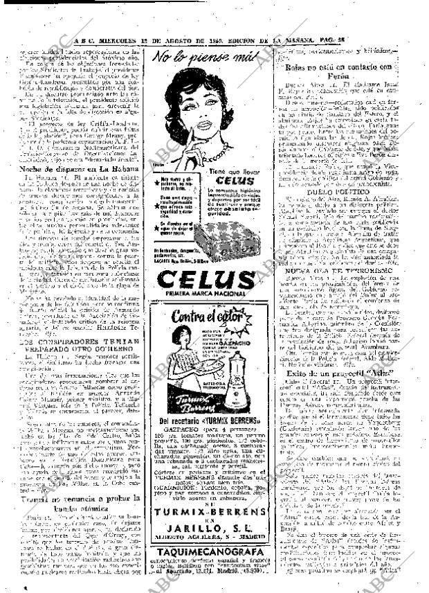 ABC MADRID 12-08-1959 página 28