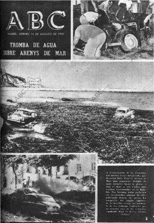 ABC MADRID 14-08-1959 página 1