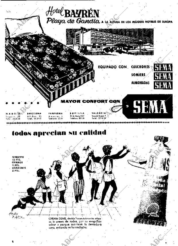 ABC MADRID 14-08-1959 página 16