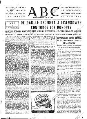ABC MADRID 14-08-1959 página 23