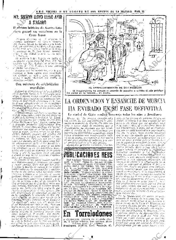 ABC MADRID 14-08-1959 página 35
