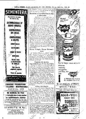 ABC MADRID 14-08-1959 página 38
