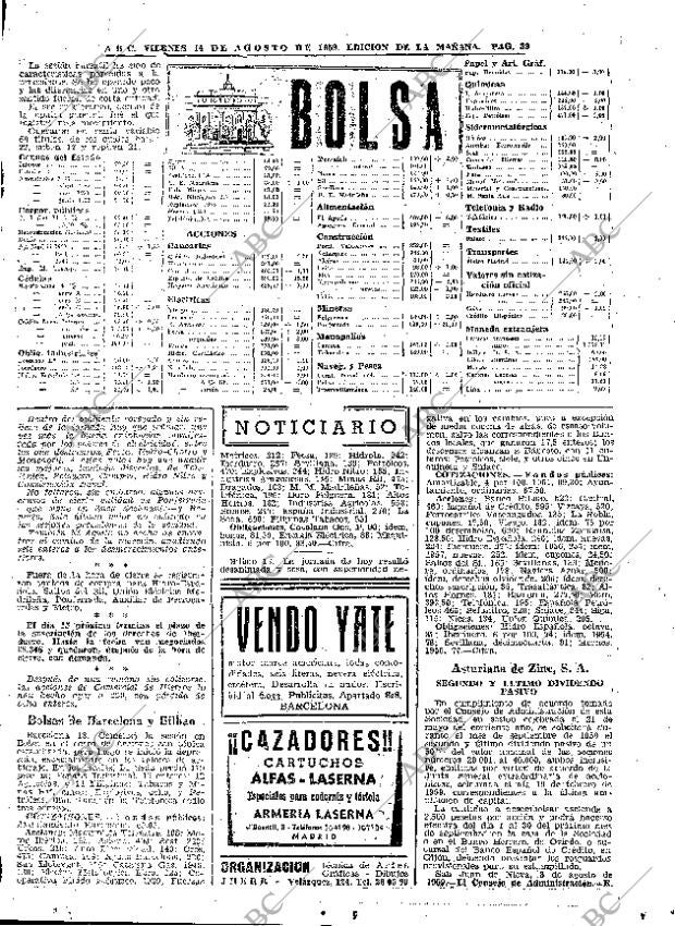 ABC MADRID 14-08-1959 página 39