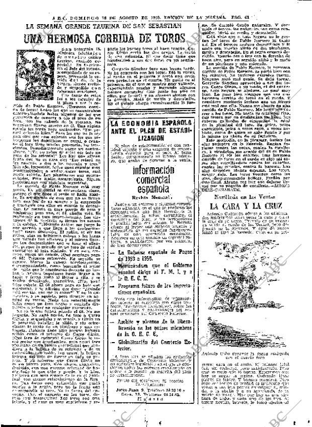 ABC MADRID 16-08-1959 página 61