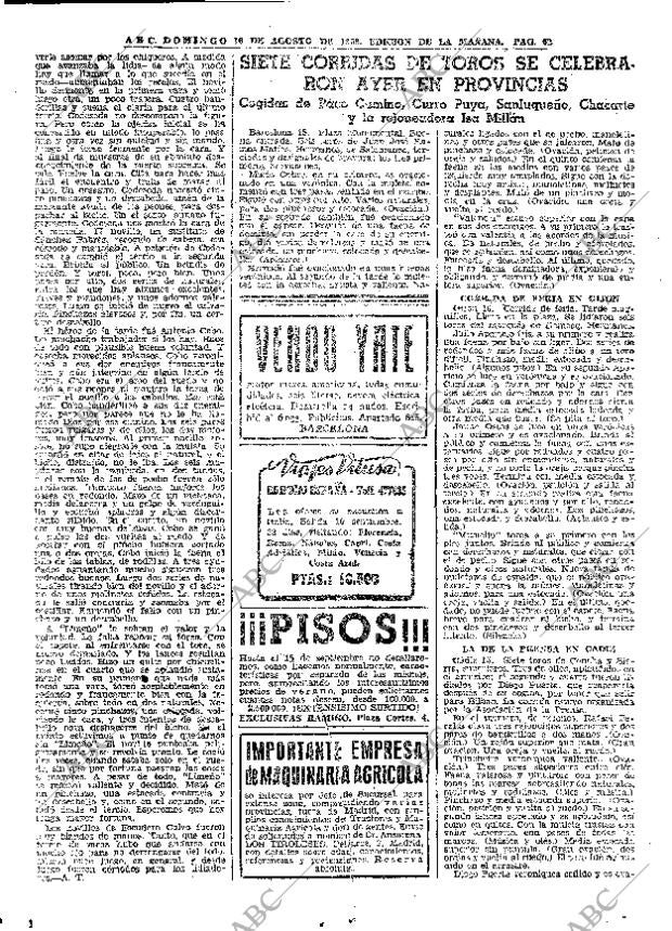 ABC MADRID 16-08-1959 página 62