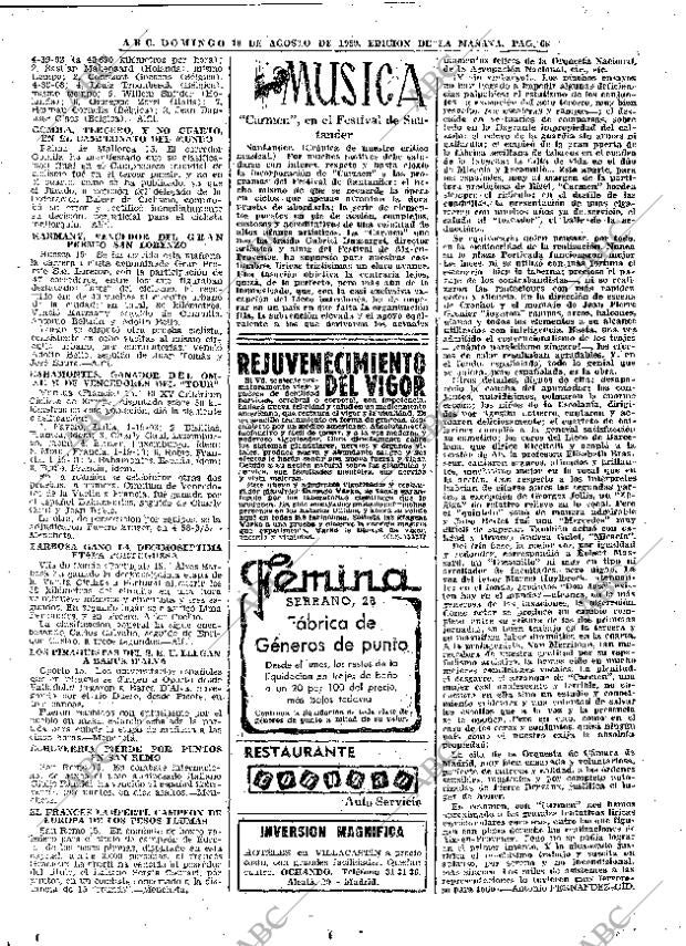 ABC MADRID 16-08-1959 página 66