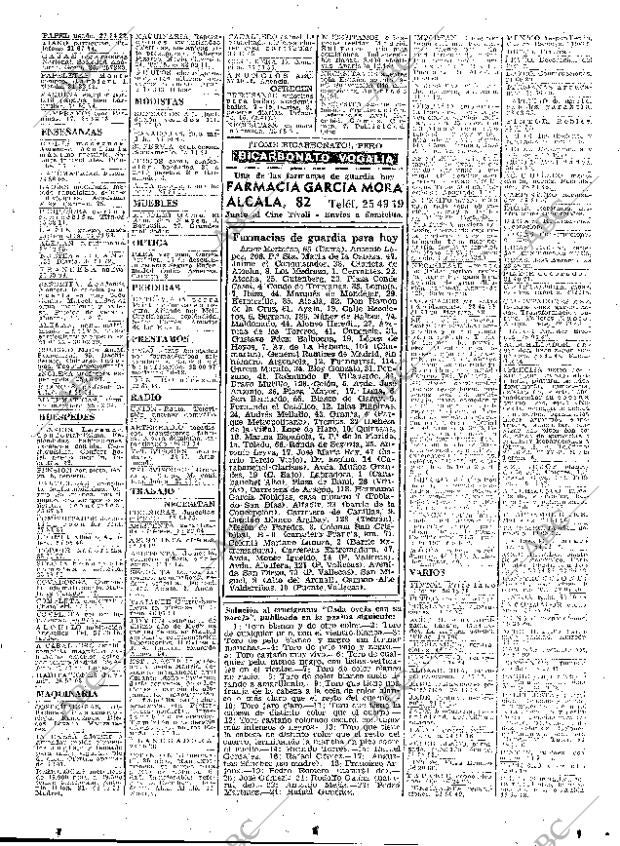 ABC MADRID 16-08-1959 página 71