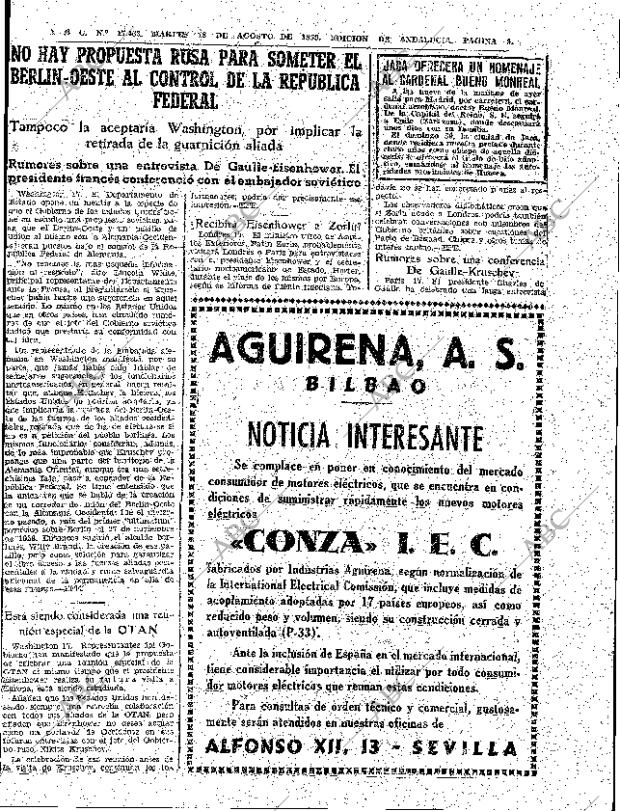 ABC SEVILLA 18-08-1959 página 9