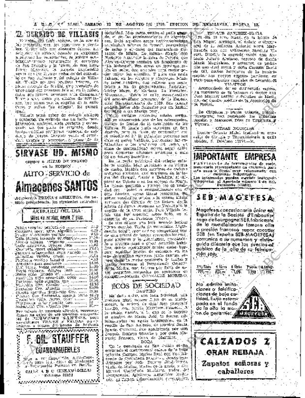 ABC SEVILLA 22-08-1959 página 18
