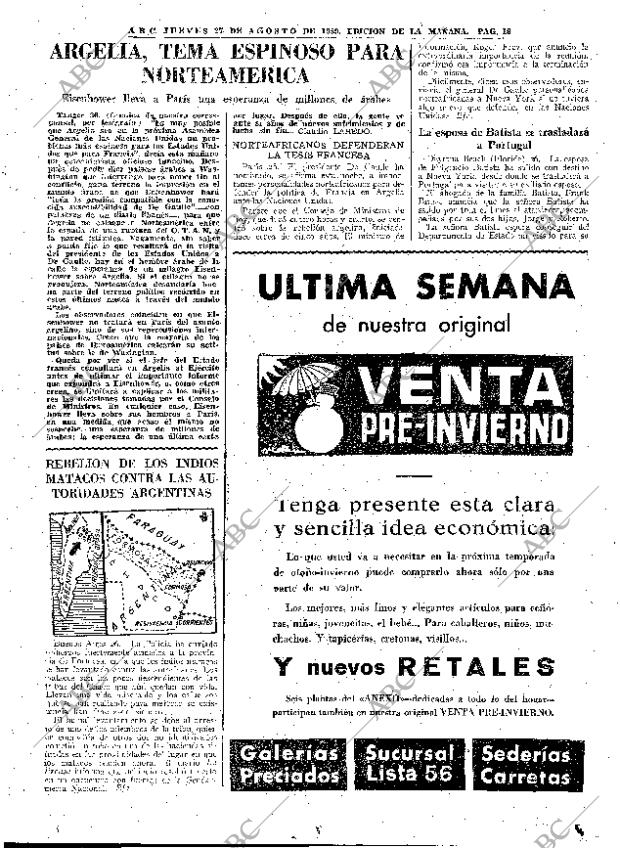 ABC MADRID 27-08-1959 página 19