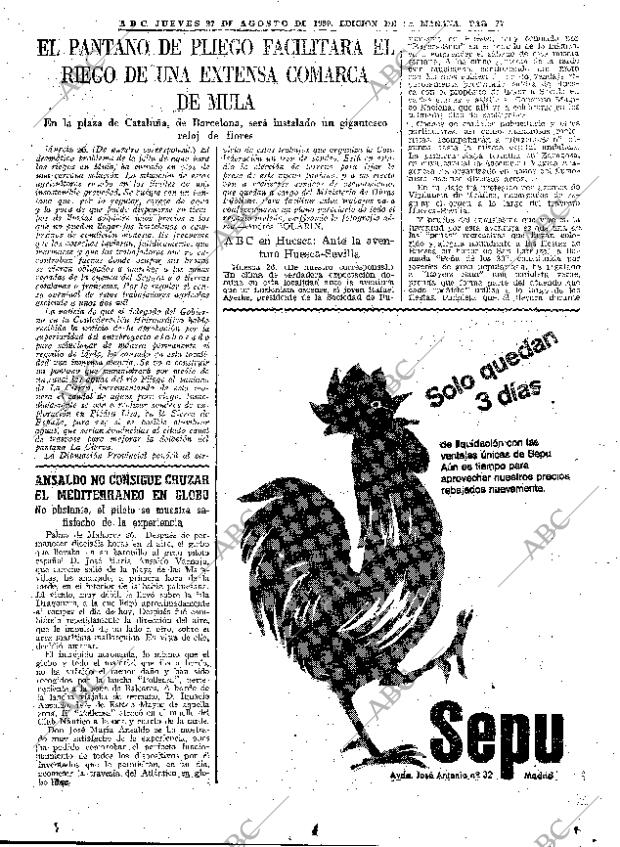 ABC MADRID 27-08-1959 página 27